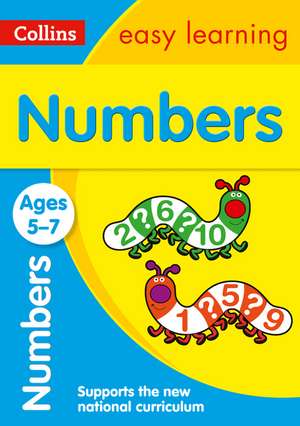 EASY LEARN NUMBERS AGE 5-7 de Collins Easy Learning