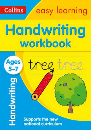 Collins Easy Learning Ks1: Handwriting Workbook Ages 5-7 de Collins Easy Learning