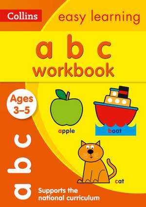 Collins Easy Learning Preschool: ABC Workbook Ages 3-5 de Collins UK