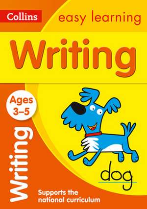 EASY LEARN WRITING AGE 3-5 de Collins Easy Learning