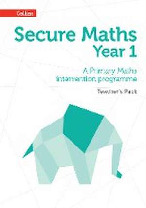 Secure Maths - Secure Year 1 Maths Teacher's Pack de Collins Uk