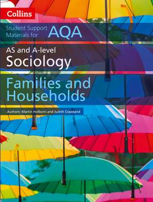 AQA AS and A Level Sociology Families and Households de Judith Copeland