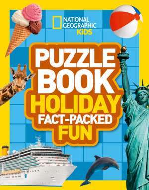 Puzzle Book Holiday de National Geographic Kids