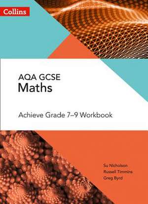 Collins GCSE Maths - GCSE Maths Aqa Achieve Grade 7-9 Workbook de Collins Uk