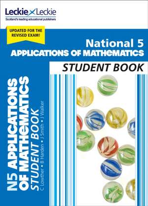 Leckie National 5 Applications of Maths - Student Book de Craig Lowther