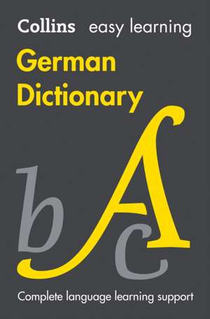 Easy Learning German Dictionary de Collins Dictionaries