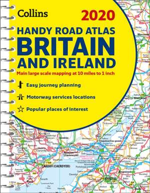 2020 Collins Handy Road Atlas Britain and Ireland de Collins Maps