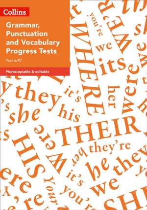 Year 6/P7 Grammar, Punctuation and Vocabulary Progress Tests de Rachel Clarke