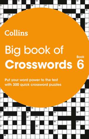 Big Book of Crosswords 6 de Collins Puzzles