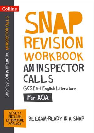 An Inspector Calls: AQA GCSE 9-1 English Literature Workbook de Collins Gcse