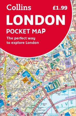 Collins London Pocket Map: Virginia Woolf on How to Read de Collins Maps