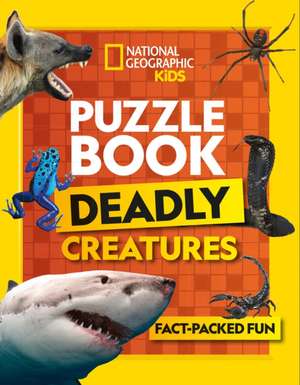 Puzzle Book Deadly Creatures de National Geographic Kids