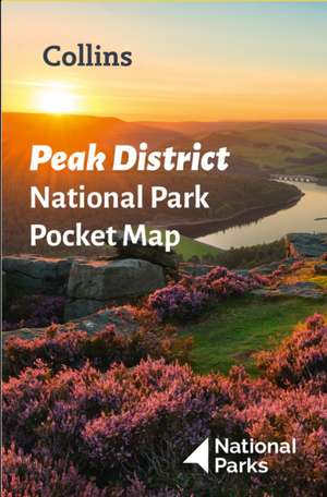 Peak District National Park Pocket Map de National Parks Uk