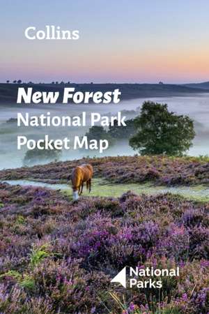 New Forest National Park Pocket Map de Collins Maps