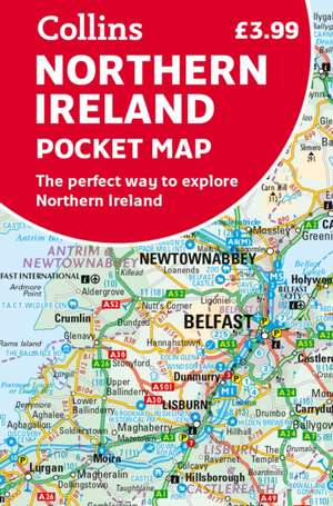 Northern Ireland Pocket Map de Collins Maps