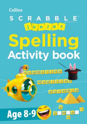 SCRABBLE(TM) Junior Spelling Activity Book Age 8-9 de Collins Scrabble