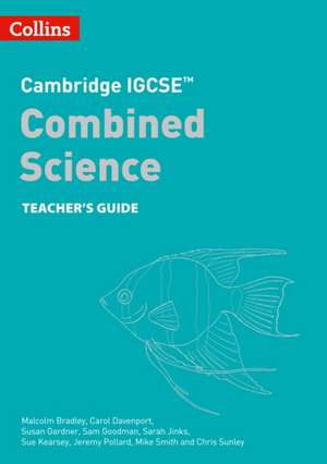 Cambridge IGCSE(TM) Combined Science Teacher Guide de Carol Davenport