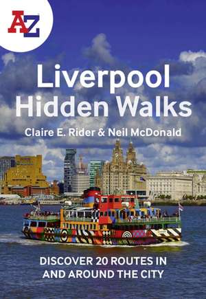 A-Z Liverpool Hidden Walks de A-Z Maps