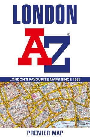 London A-Z Premier Map de A-Z Maps