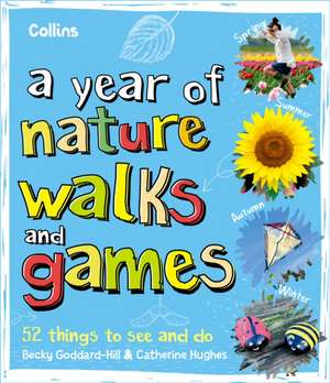 A Year of Nature Walks and Games de Collins Kids