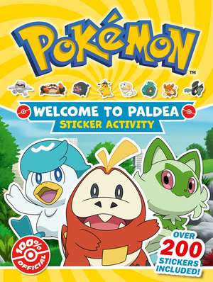 Pokemon Welcome to Paldea Epic Sticker de Pokemon