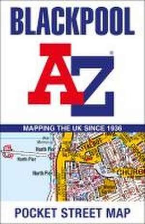 Blackpool A-Z Pocket Street Map de A-Z Maps