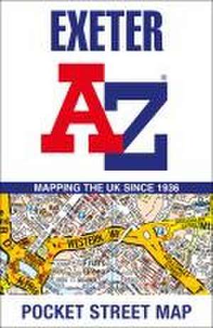 Exeter A-Z Pocket Street Map de A-Z Maps