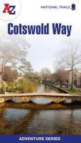 Cotswold Way National Trail Official Map de A-Z Maps