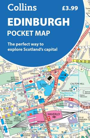 EDINBURGH POCKET MAP MFO de Collins Maps