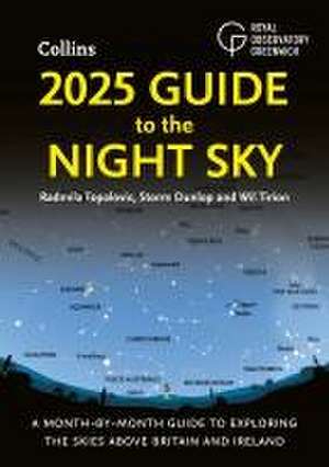 2025 Guide to the Night Sky (Britain and Ireland) de Wil Tirion