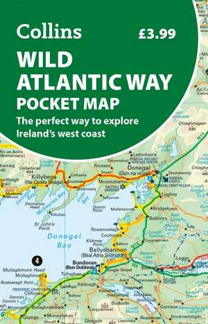 Wild Atlantic Way Pocket Map de Collins Maps