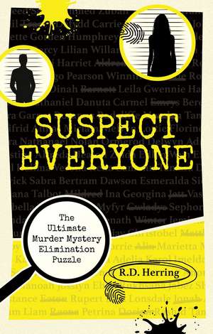 Suspect Everyone de R. D. Herring