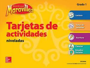 Lectura Maravillas, Grade 1, Workstation Activity Cards Package (4 Cards)