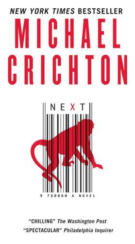 Next de Michael Crichton