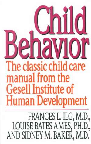 Child Behavior Ri de Francis L. Ilg