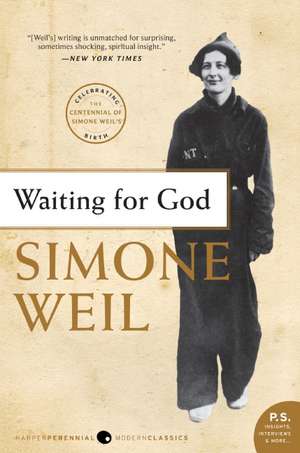 Waiting for God de Simone Weil