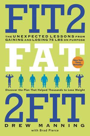 Fit2Fat2Fit: The Unexpected Lessons from Gaining and Losing 75 lbs on Purpose de Drew Manning