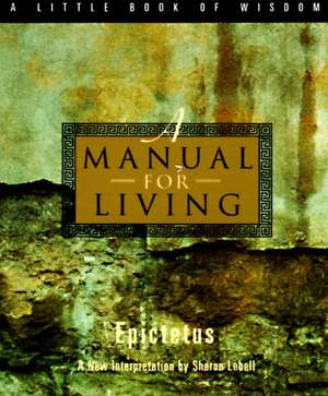 A Manual for Living de Epictetus