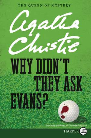 Why Didn't They Ask Evans? LP de Agatha Christie
