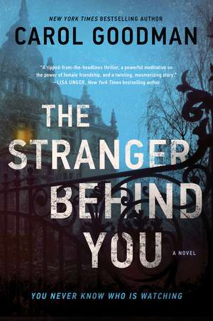 The Stranger Behind You: A Novel de Carol Goodman