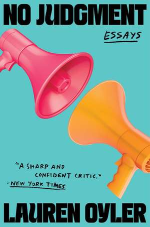 No Judgment de Lauren Oyler