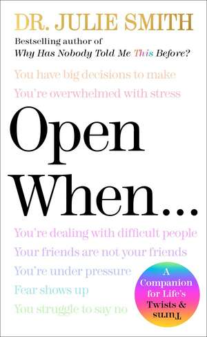 Open When de Julie Smith