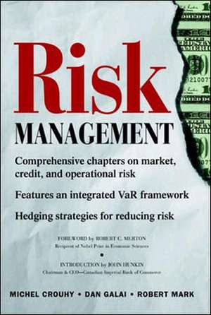 Risk Management de Michel Crouhy