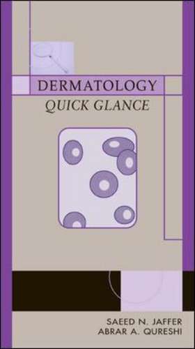 Dermatology Quick Glance de Saeed Jaffer