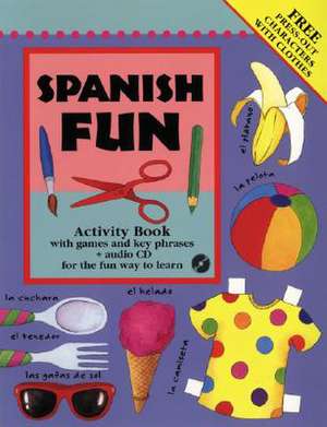 Spanish Fun Activity Book de Catherine Bruzzone