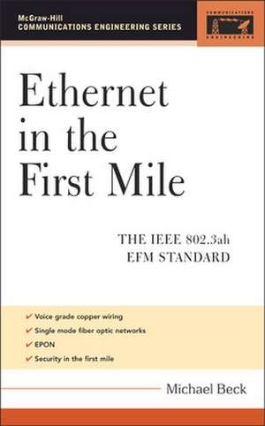 Ethernet in the First Mile de Michael Beck