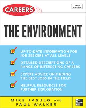 Careers in the Environment de Mike Fasulo