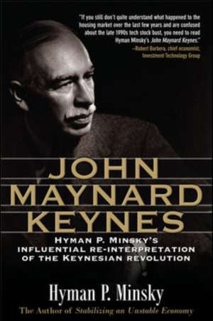 John Maynard Keynes de Hyman Minsky