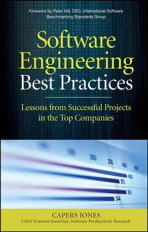 Software Engineering Best Practices de Capers Jones