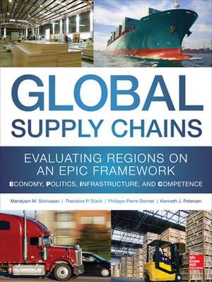 Global Supply Chains: Evaluating Regions on an EPIC Framework – Economy, Politics, Infrastructure, and Competence de Mandyam Srinivasan